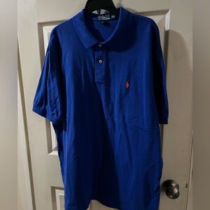 Polo by Ralph Lauren Men's Royal Blue Polo Shirt